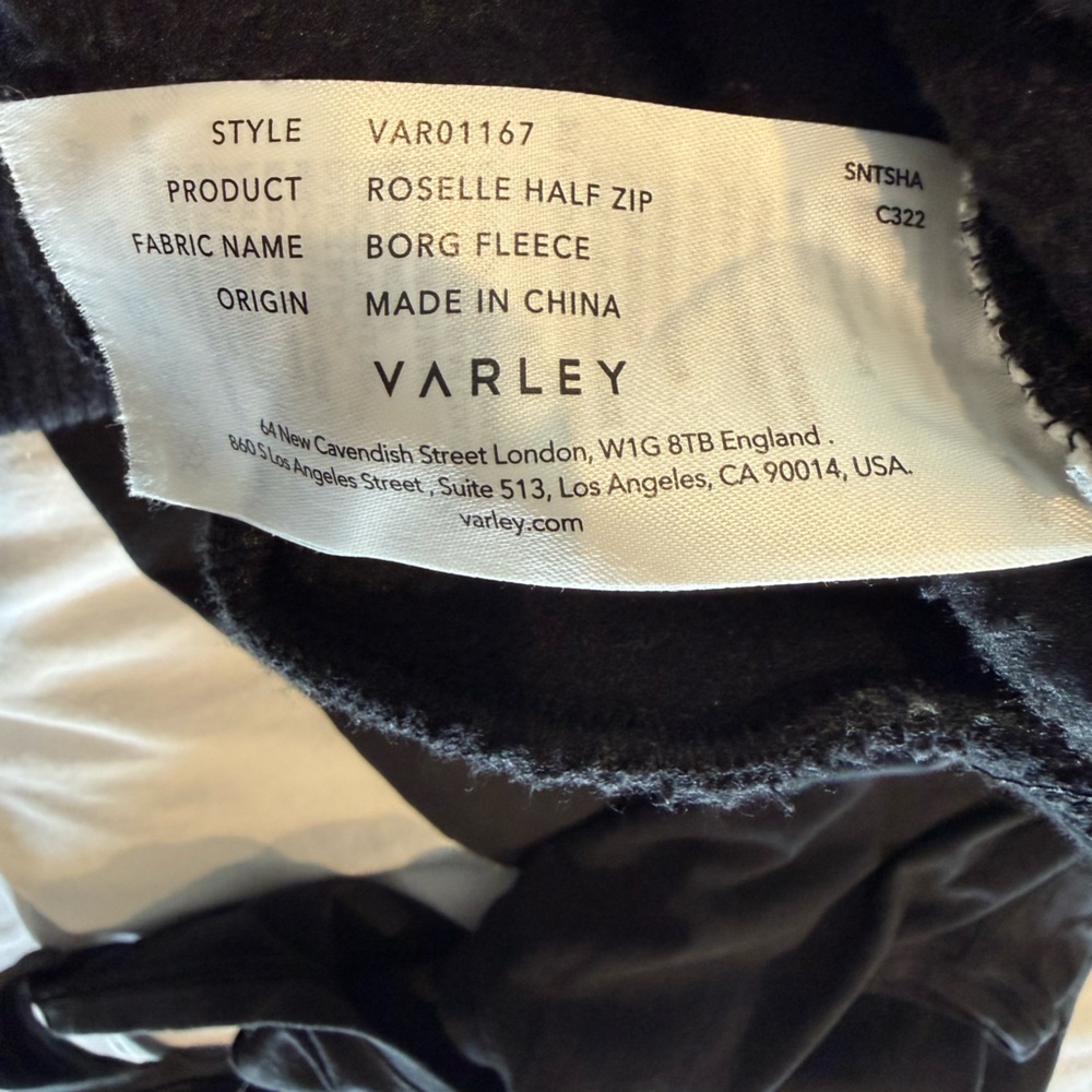 Varley Roseville Half Zip Fleece - Picture 7 of 7